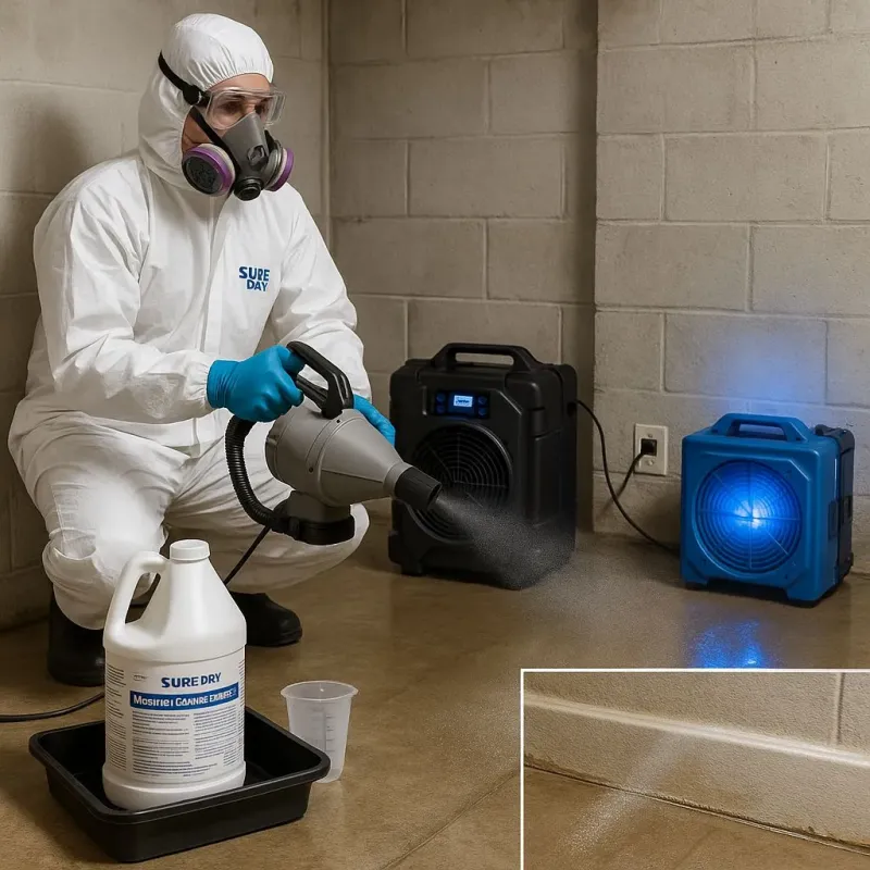 Sanitization and Odor Removal process in Highland Acres, DE
