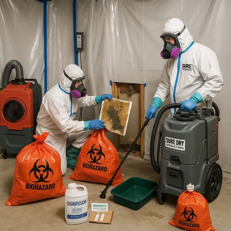 Contaminated Water Handling Protocols process in Highland Acres, DE