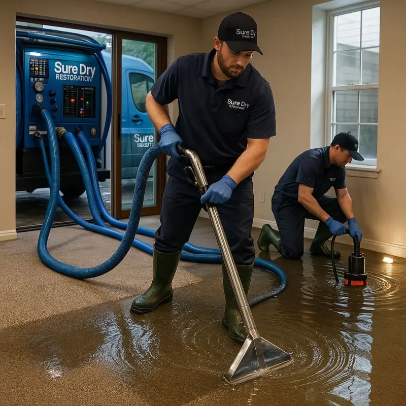 Water Extraction and Removal process in Highland Acres, DE